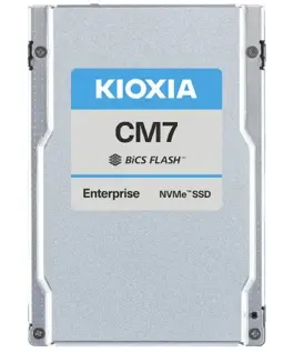 Kioxia SSD CM7-R 30720GB U.3 NVMe Gen.5 1x4 2x2 DWPD 1 3D TLC BiCS Flash Enterprise NVMe non-SED SIE