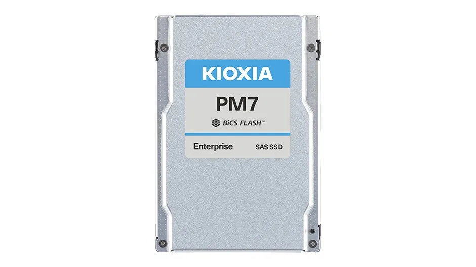 Kioxia SSD PM-7R 1600GB 2.5 inch SAS 24Gbit/s DWDP 3 3D TLC BiCS Flash Enterprise SSD SED PLP