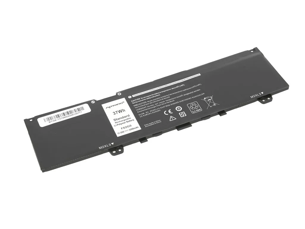 Movano Battery Y5XF9 for Dell Inspiron 13 5370 7373 7386 - 3200 mAh (37 Wh) - Image 2
