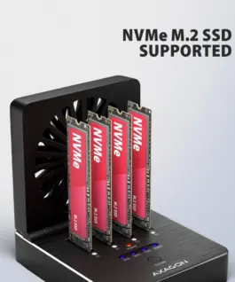 AXAGON ADSA-M2C44 USB-C 4xNVMe M.2 40Gbps cooler
