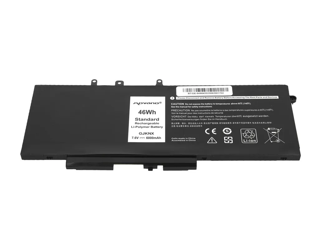 Movano Battery GJKNX for Dell Latitude 5280 5480 5490 5590- 6000 mAh (46 Wh) - Image 3