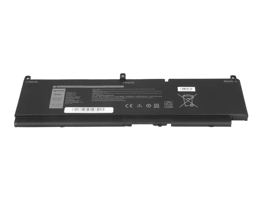 Movano Battery PKWVM for Dell Precision 15 7550 7560 Precision 15 7760 - 7400 mAh (84 Wh) - Image 2