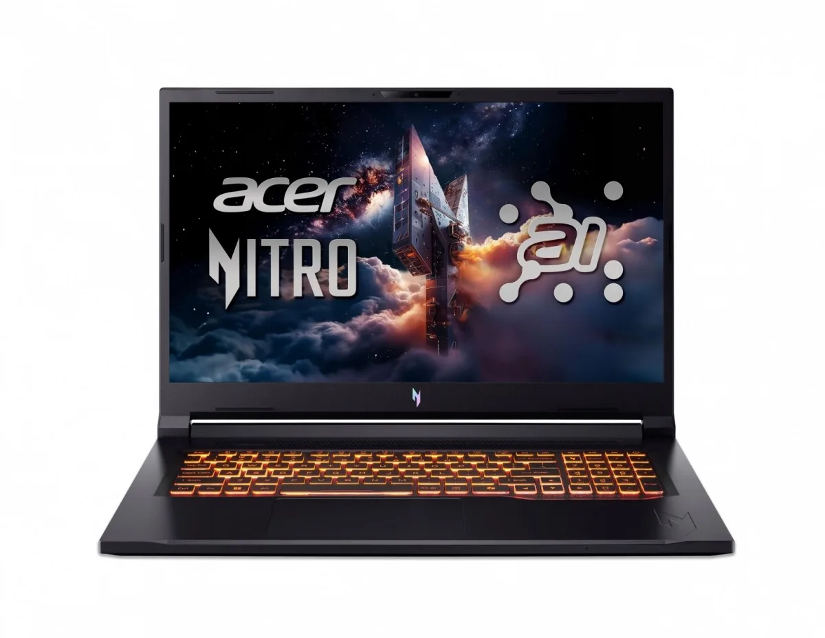 Acer Лаптоп Nitro 17 ANV17-61 R7 AI 350 16GB/1TB/GeForce RTX 5060/W11Pro