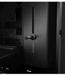 Corsair Case FRAME 4000D RS Wood Mid-Tow черен/Walnut