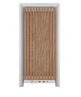 Alternative view от Corsair Case FRAME 4000D RS Wood Mid-Tower бял/Oak