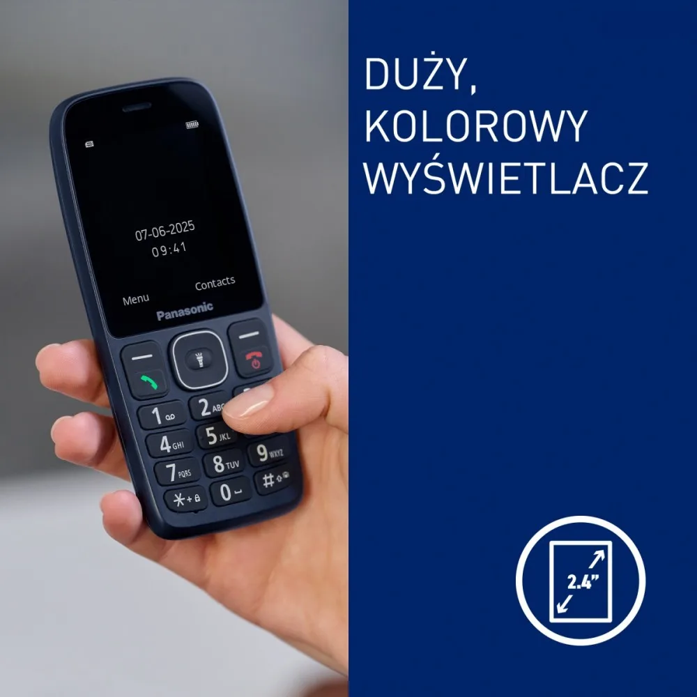 Panasonic Mobile phone KX-TF400EXC blue - Image 3