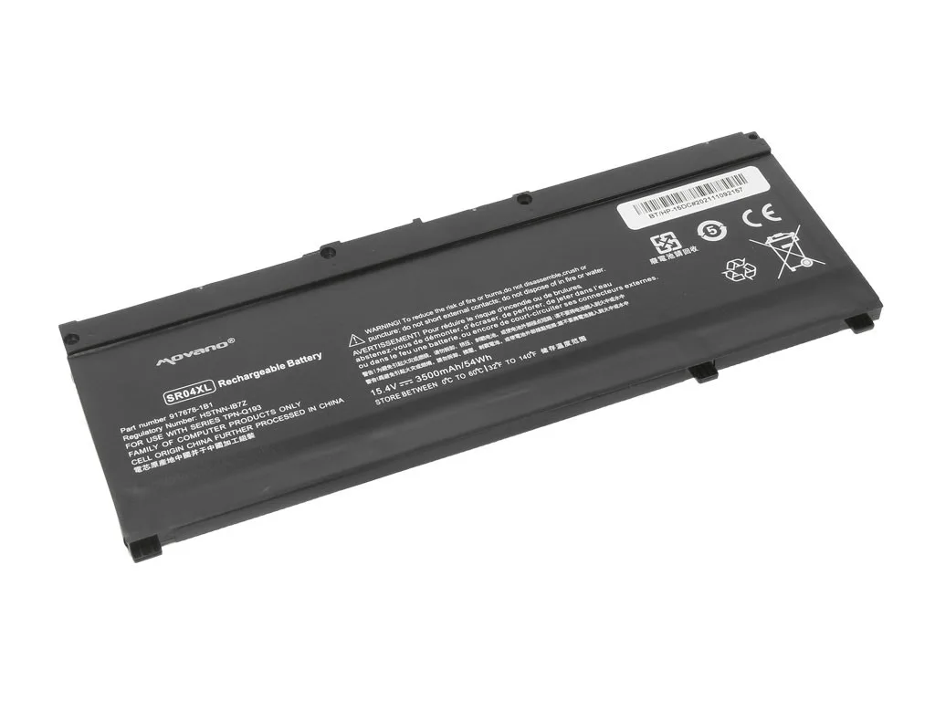 Movano Battery SR04XL TPN-C133 for HP Omen 15-DC 15-CE - 3500 mAh (54 Wh) - Image 2