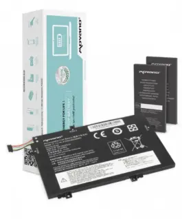 Movano Battery 01AV463 SB10K97610 for Lenovo L480 L490 L580 L590 L14 L15 - 4100 mAh (46 Wh)