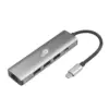 TB USB C адаптер RJ-45 USB C USB A x3