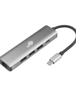 TB USB C адаптер RJ-45 USB C USB A x3