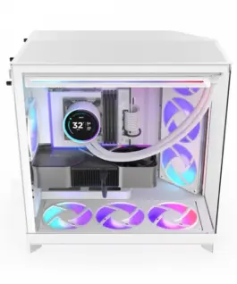 Alternative view от NZXT кутия за компютър H9 FLOW RGB+ Midi tower window