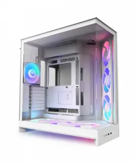 NZXT кутия за компютър H9 FLOW RGB+ Midi tower window