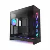 NZXT кутия за компютър H9 Flow RGB+ Midi Tower window черен