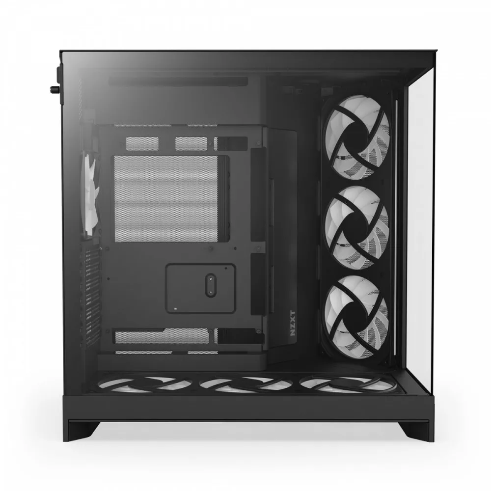 NZXT кутия за компютър H9 Flow RGB+ Midi Tower window черен - Image 5