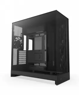 NZXT кутия за компютър H9 Flow Midi Tower window черен