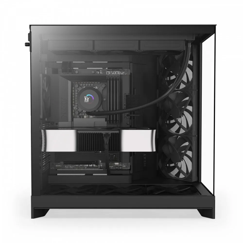 NZXT кутия за компютър H9 Flow Midi Tower window черен - Image 4