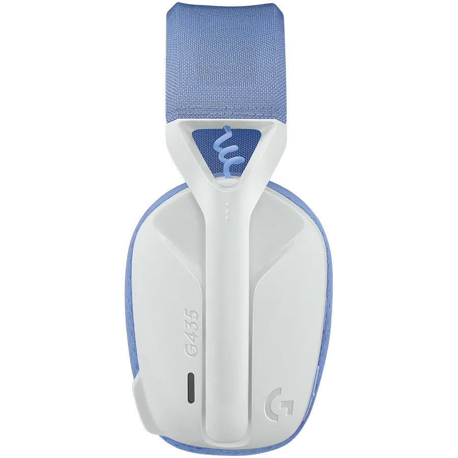 Геймърски слушалки LOGITECH G435 LIGHTSPEED Wireless Gaming Headset - WHITE - Image 4