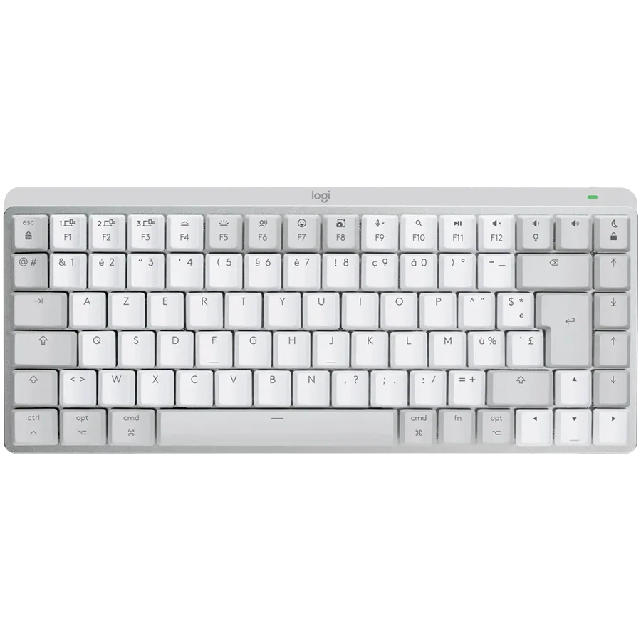Клавиатура LOGITECH MX Mechanical Mini for MAC Bluetooth Illuminated Keyboard - PALE GREY - US INTL -