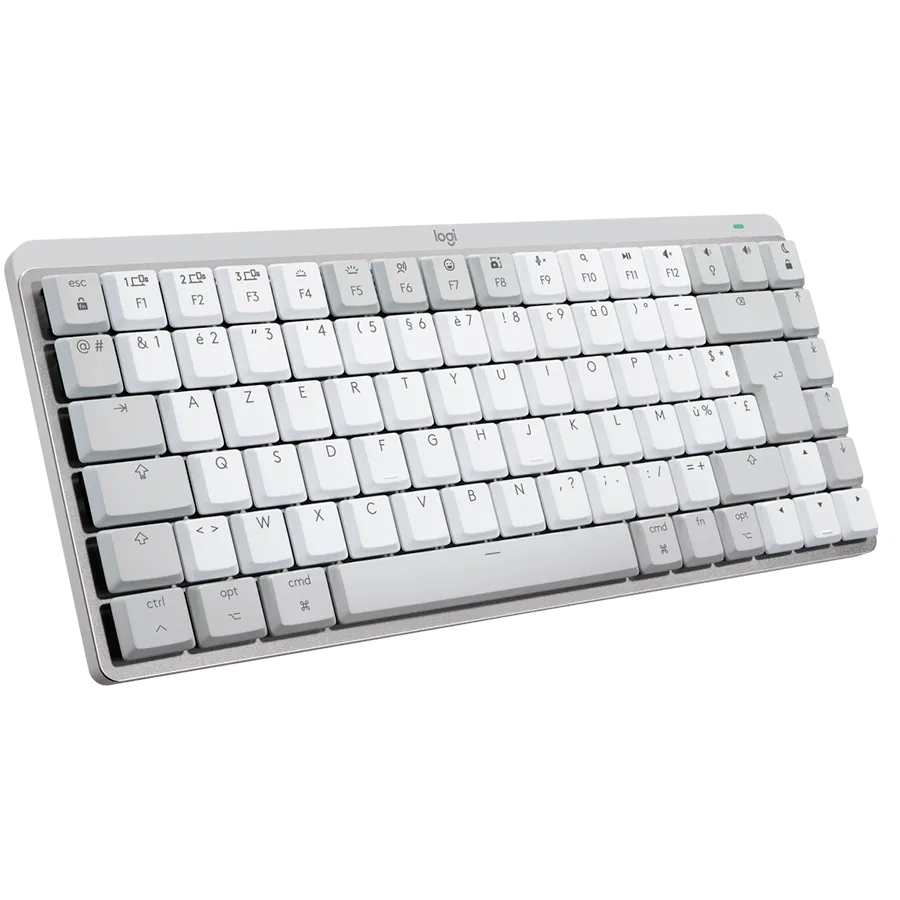 Клавиатура LOGITECH MX Mechanical Mini for MAC Bluetooth Illuminated Keyboard - PALE GREY - US INTL - TACTILE - Image 3