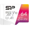 Карта памет SILICON POWER Elite Colorful 64GB microSD V10 U1 A1 Read speeds up to 100 MB/s with