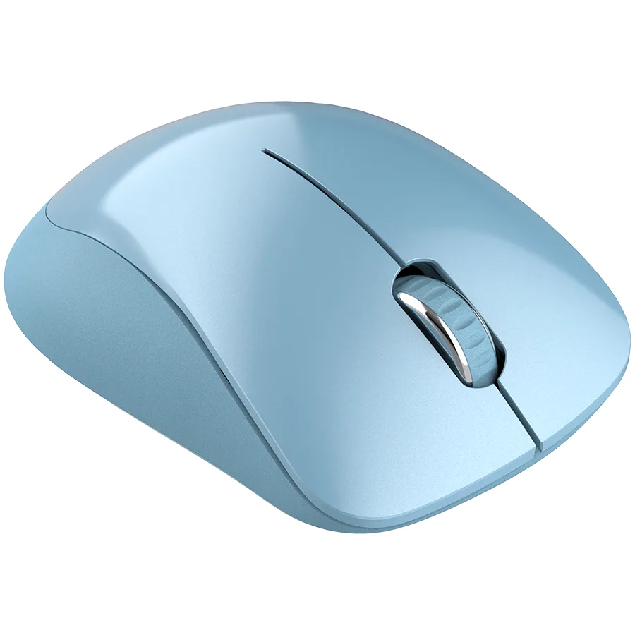 Безжична мишка CANYON MW-11, 2.4 GHz Wireless mouse ,with 3 buttons, DPI 1200, Battery:AAA*2pcs ,Blue67*109*38mm 0.063kg - Image 4