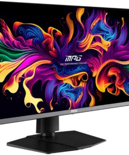 Alternative view от Монитор MSI MPG 271QRX QD-OLED Gaming Monitor, 27" 360Hz, WQHD (2560x1440) 16:9, QD-OLED Anti-Reflection, 0.03ms, 250nits, 1500000:1, 178°/178°, AMD FreeSync Premium Pro, Adjustable Stand, 1x DP, 2x HDMI, 1xType-C, 3x USB, 1xHeadphone out, 3Y Warrant