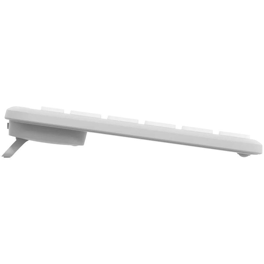 Клавиатура LOGITECH SIGNATURE SLIM WIRELESS KEYBOARD K950 - OFF WHITE - US INTL - 2.4GHZ/BT - INTNL-973 - Image 4
