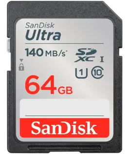 Карта памет SANDISK Ultra 64GB SDXC Memory Card 140MB/s