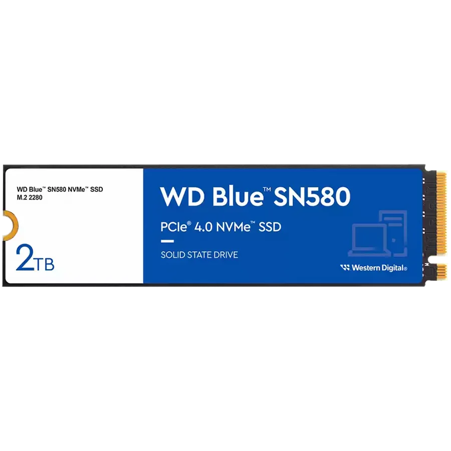 SSD диск SSD SANDISK Blue (M.2 2TB PCIe Gen4 NVMe 1.4b)