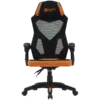 Геймърски стол CANYON gaming chair Wave MCH02 Mesh Black Orange
