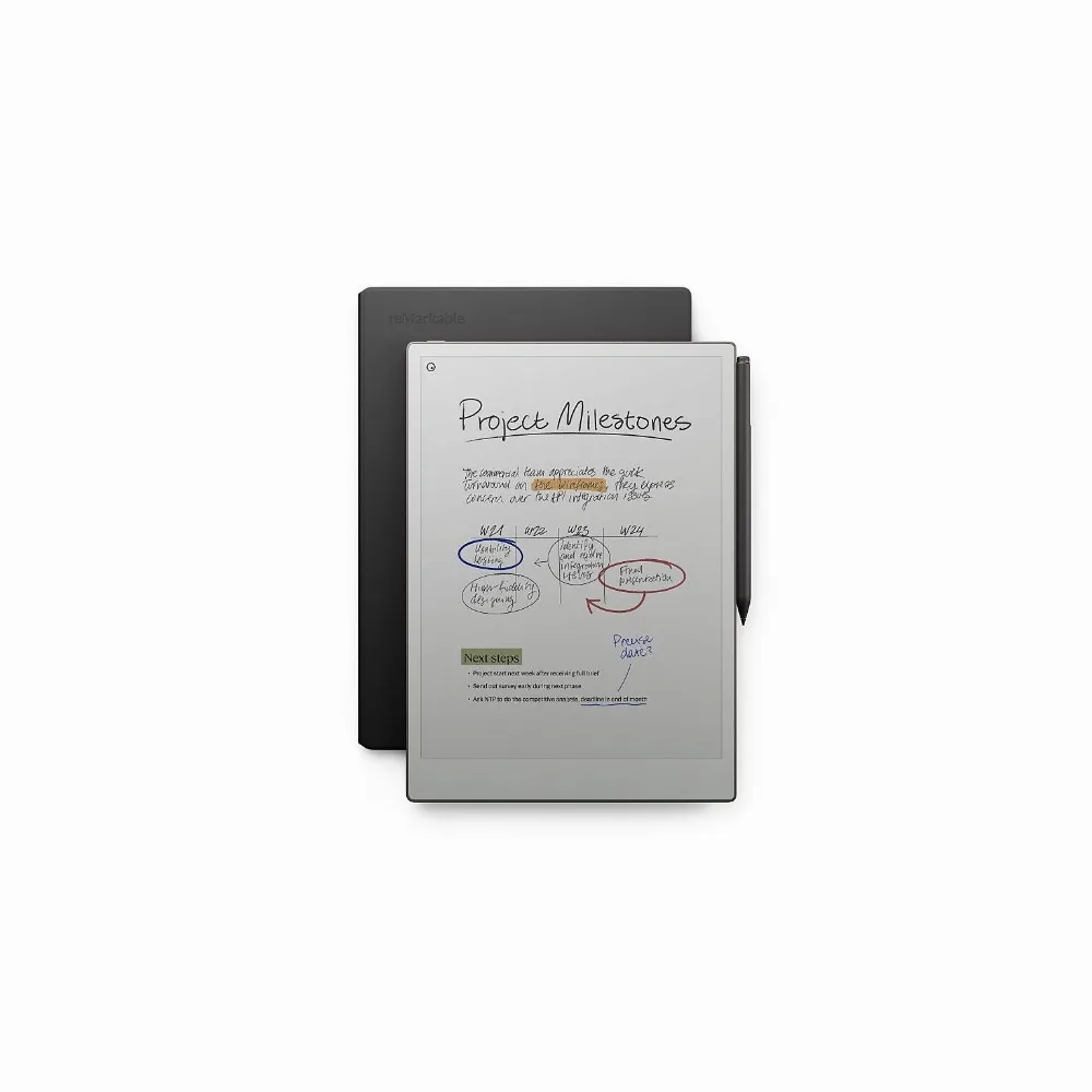 Таблет reMarkable Paper Pro 11.8" в комплект с Marker plus и Калъф Premium Leather Book