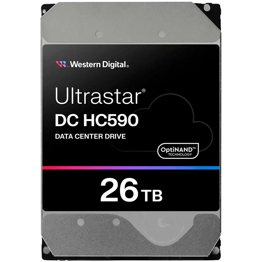 Хард диск HDD Server WD/HGST ULTRASTAR DC HC590 (3.5’’ 26TB 512MB 7200RPM SATA 6Gb/s 512E SE NP3) SKU: