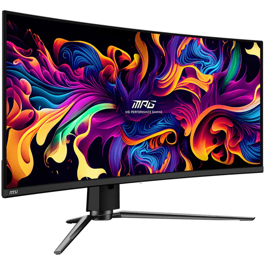 Монитор MSI MPG 341CQPX QD-OLED Gaming Monitor, 34.18" 240Hz, UWQHD (3440x1440) 21:9, QD-OLED Anti-Reflection, 0.03ms, 250nits, 1500000:1, 178/178, G-Sync Compatible, DisplayHDR True Black 400, Adjustable Stand, 1x DP, 2x HDMI, 1x Type-C 98W, 3Y Warr - Image 3