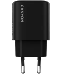 Alternative view of Зарядно за мобилен телефон CANYON charger OnCharge 250 25W 1xPD EU Black