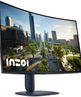Alternative view от Монитор Dell Alienware AW3225DM Gaming Monitor, 32"(31.5") WQHD 2560x1440 180Hz, 95% DCI-P3 (CIE 1976), 400 cd/m2, 3000:1, 1ms, 178/178, 1xDP 1.4, 2xHDMI ports (HDCP 1.4 & 2.3), 1xUSB Type-B up, 2xUSB Type-A down, Height, Tilt