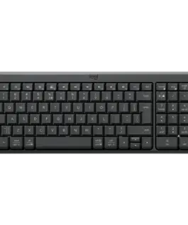 Клавиатура LOGITECH MK250 - GRAPHITE - US INTL - 2.4GHZ/BT - INTNL-973