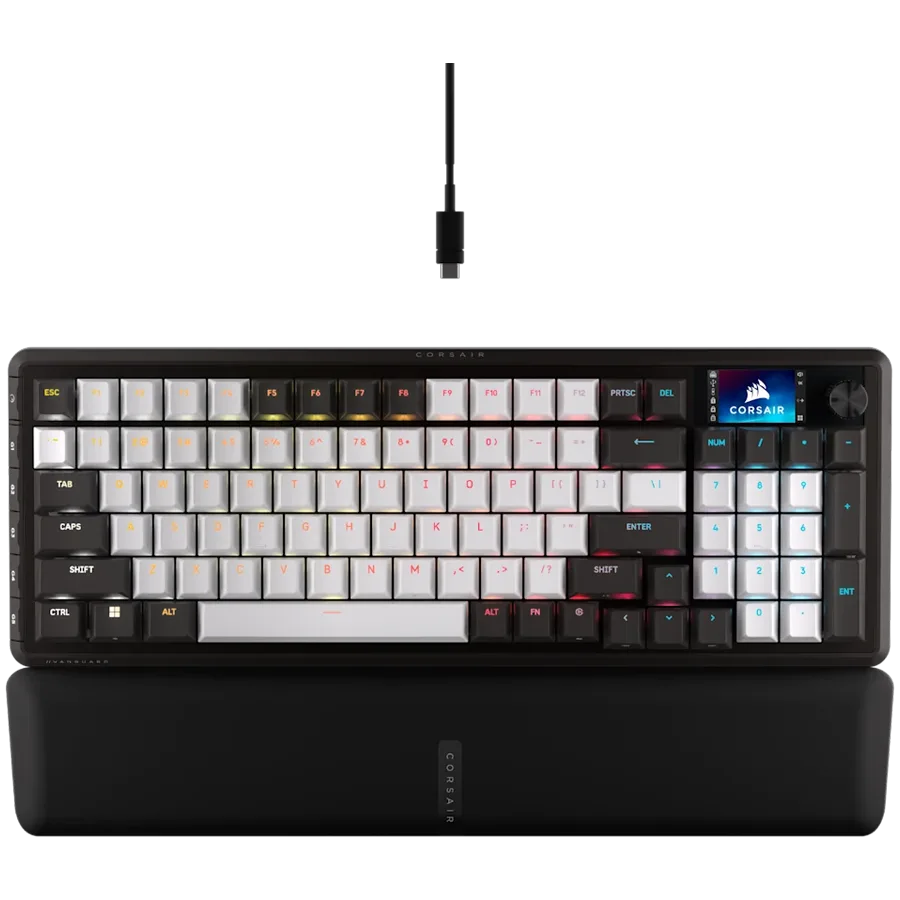 Геймърска клавиатура Corsair VANGUARD 96-MLX Plasma-DUAL Gaming Keyboard Black