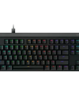 Геймърска клавиатура LOGITECH G515 TKL Wired Gaming Keyboard - BLACK - BGR - USB -