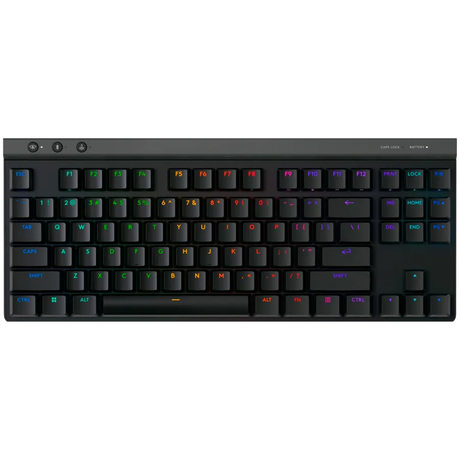 Геймърска клавиатура LOGITECH G515 LIGHTSPEED TKL Wireless Gaming Keyboard - BLACK - BGR - 2.4GHZ/BT -