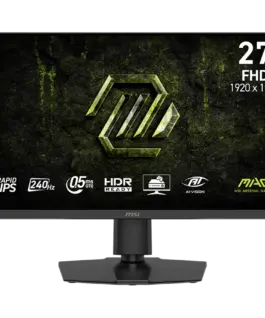 Монитор MSI MAG 272PF X24 Gaming Monitor 27" 240Hz FHD (1920x1080) 16:9 Rapid IPS 0.5ms 300nits 1000:1 178/178 AMD FreeS