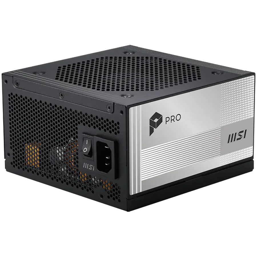 Захранване за компютър MSI PRO A1000PL PCIE5, 850W, 80 Plus Platinum, 120mm Fluid Dynamic Bearing Fan, Protections: OCP/OTP/OPP/SCP/OVP/UVP/SIP/NLO, Dimensions: 150mmx150mmx86mm, 7Y Warranty - Image 6