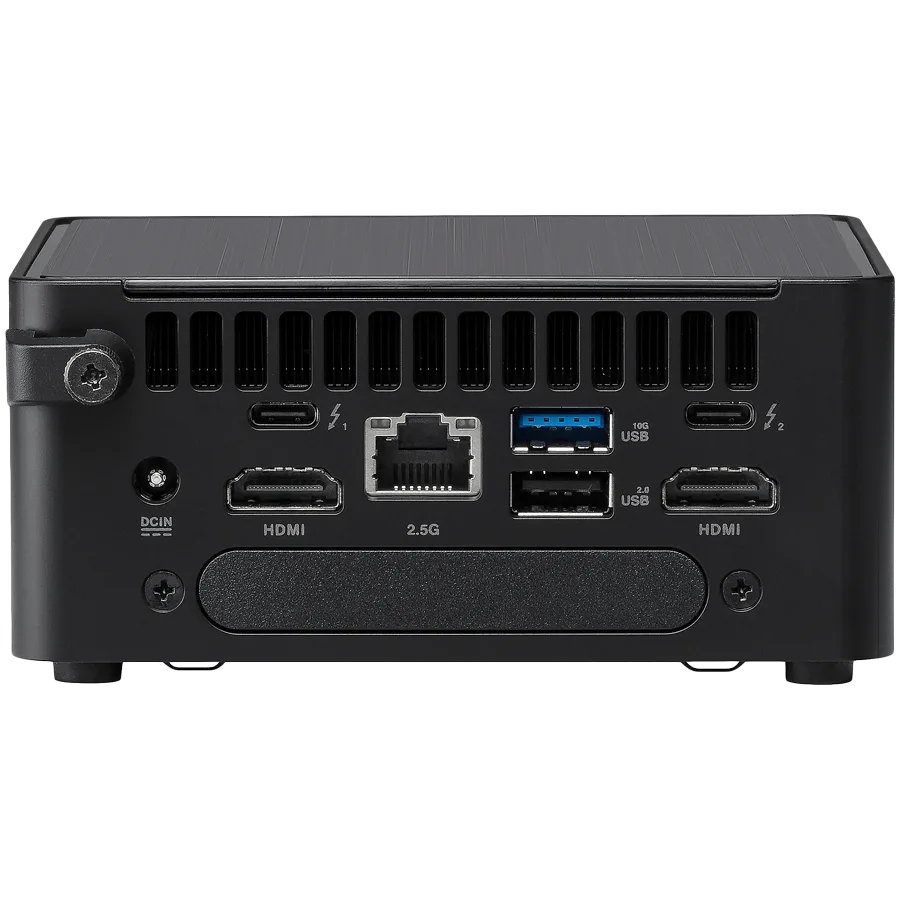 Полуготова система Полуготова система ASUS NUC 14pro/RNUC14RVHI300003I/Intel Core 3 100U/Intel Graphics/no Storage/no RAM/AX211.D2WG.NV/no OS/UK Cord/Tall Kit(L6)/EAN:4711387491416 - Image 3