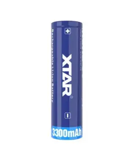 Alternative view от Акумулаторна батерия XTAR за фенери 18650 със защита , 3300mAh, Li-ion