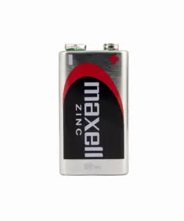 Alternative view от Цинк Манганова батерия MAXELL 6F22 /9V/ 1 бр. в блистер -20бр/кутия