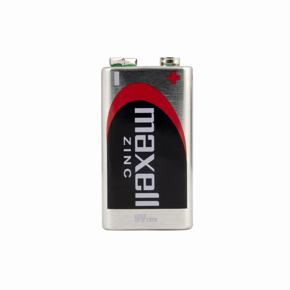 Цинк Манганова батерия MAXELL 6F22 /9V/ 1 бр. в блистер -20бр/кутия - Image 2