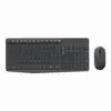 КОМПЛЕКТ МИШКА + КЛАВИАТУРА LOGITECH MK235U - С БДС КИРИЛИЗАЦИЯ - Wireless / Безжична - Black - PN