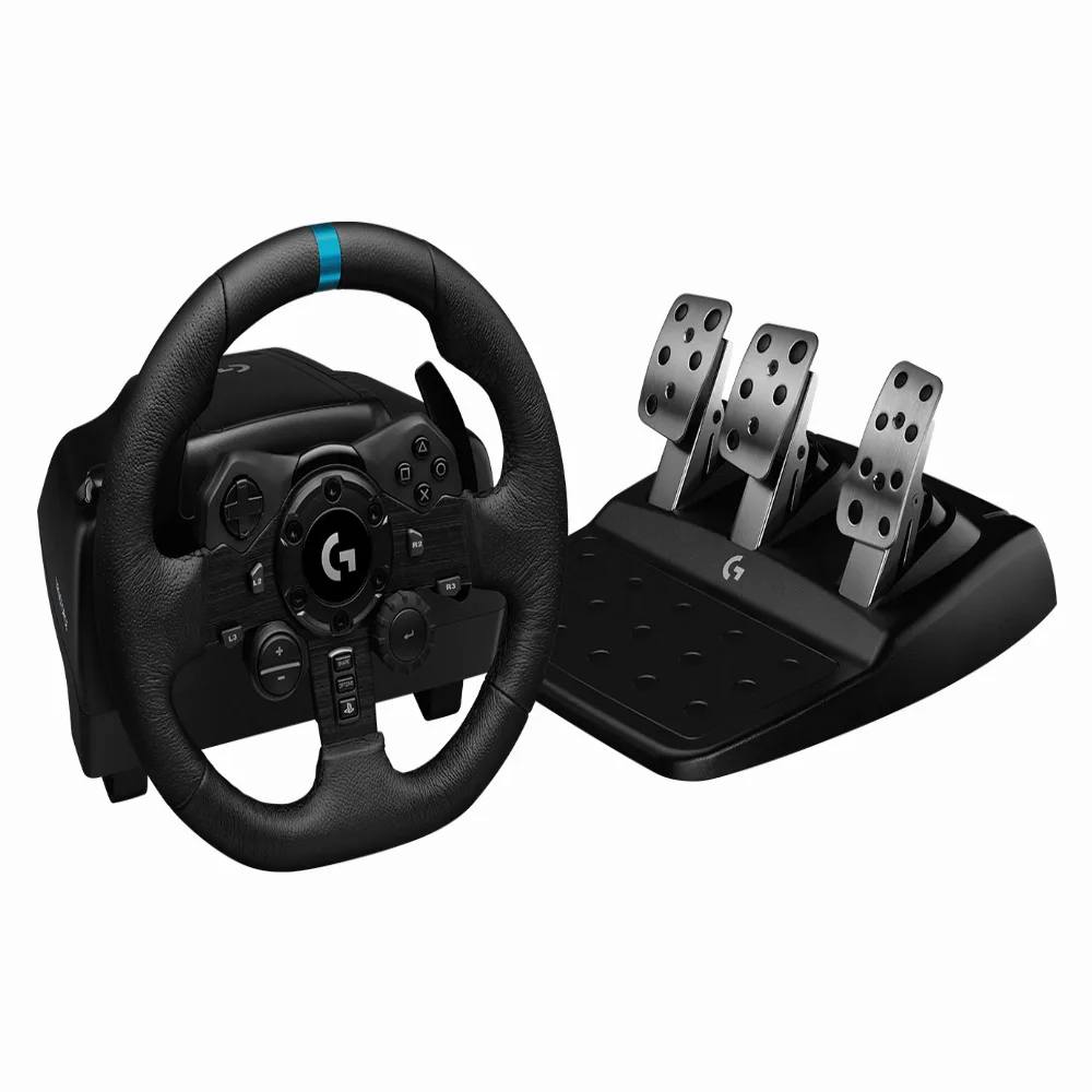 Волан LOGITECH G923 + LOGITECH скоростен лост за PS4/PS5/PC - Image 2