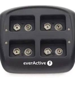 Alternative view от Зарядно устройство EVERACTIVE NC109, за NIMH батерии, 7.2V/8.4V, R22, 4 гнезда