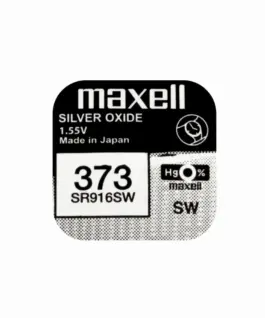 Бутонна батерия сребърна MAXELL SR916 SW /373/1.55V