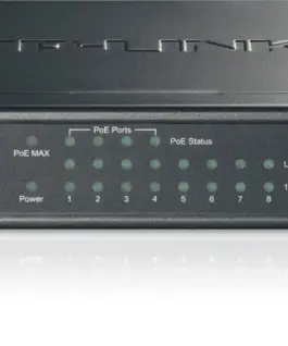 Alternative view of TP-LINK SG1008P switch 8x1GB PoE